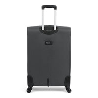 Legacy II softside spinner suitcase in Gray, back view