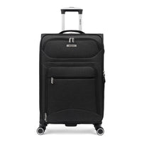Durango softside spinner suitcase in Black, front view