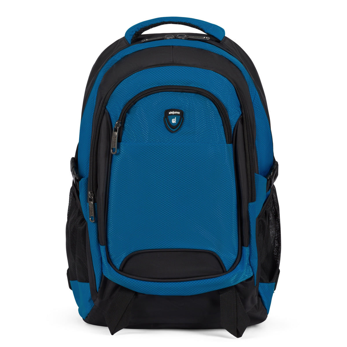 Hubbard laptop backpack with hip belt in Navy, front view