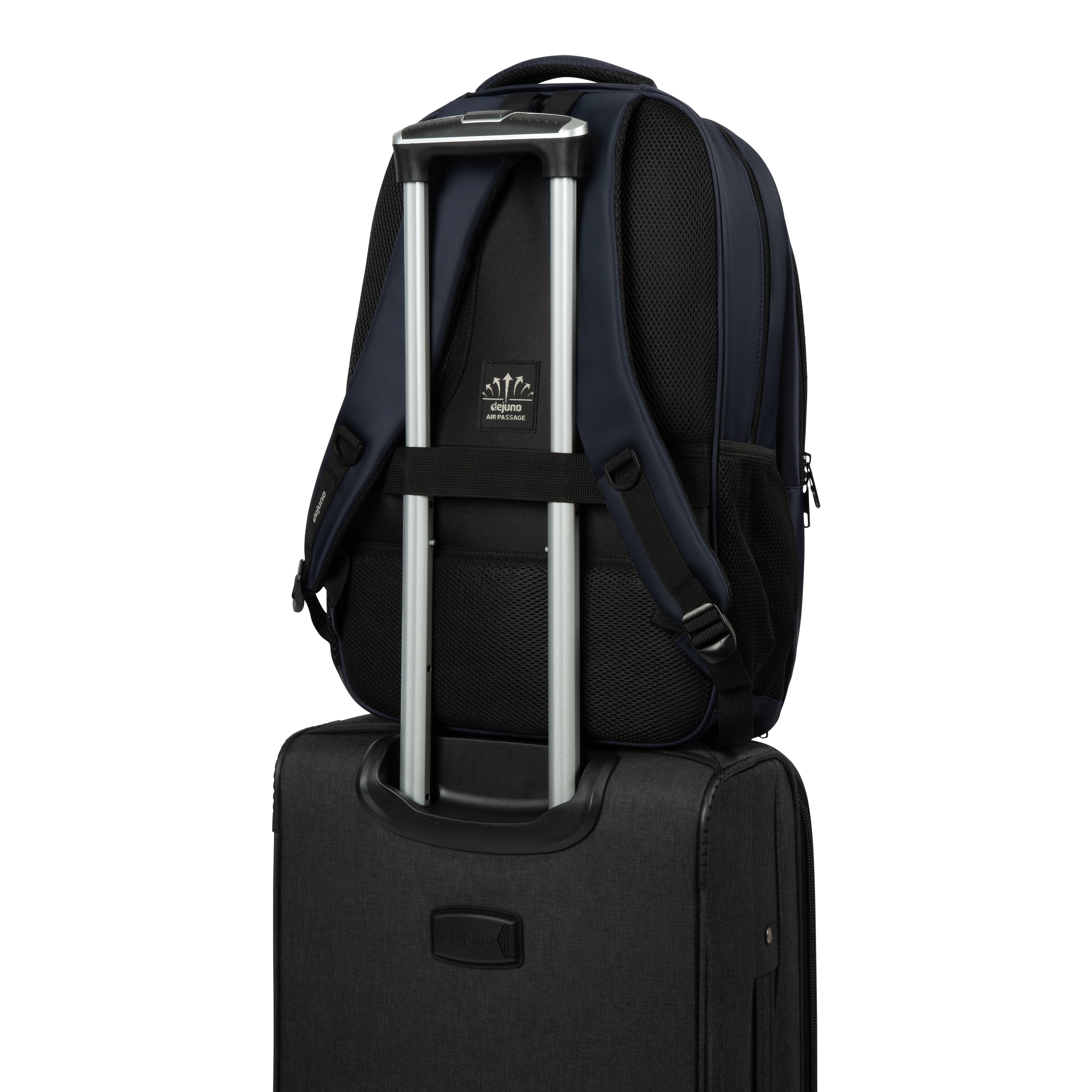 Pioneer Laptop Backpack with Luggage Sleeve | Dejuno
